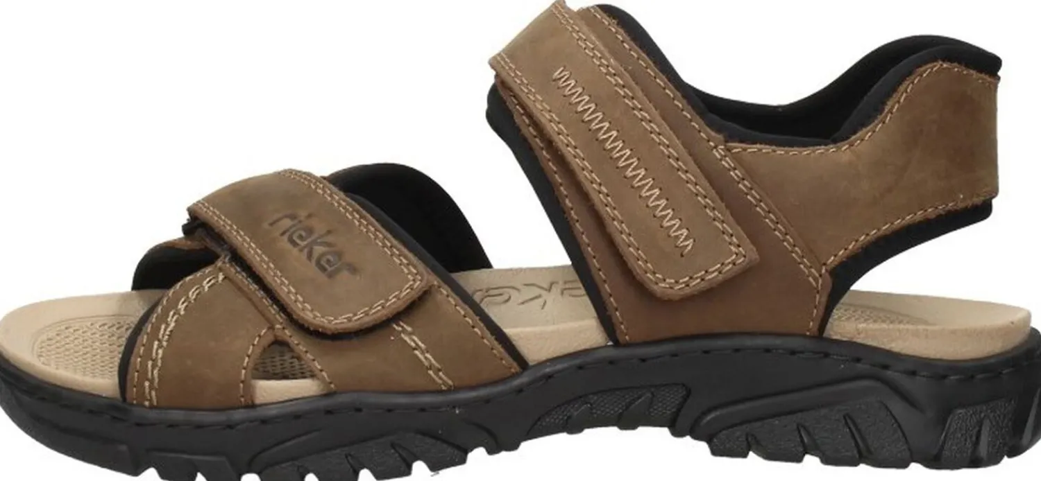 Rieker Sandalen Donkerbruin New