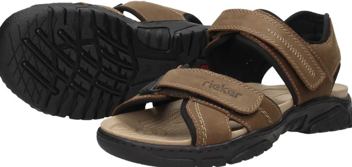 Rieker Sandalen Donkerbruin New