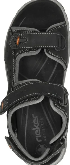 Rieker Sandalen Zwart Outlet