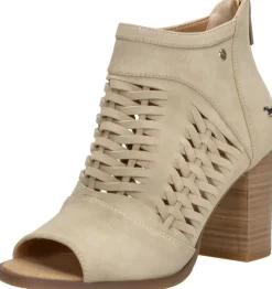 Mustang Sandalen Hak Beige Fashion