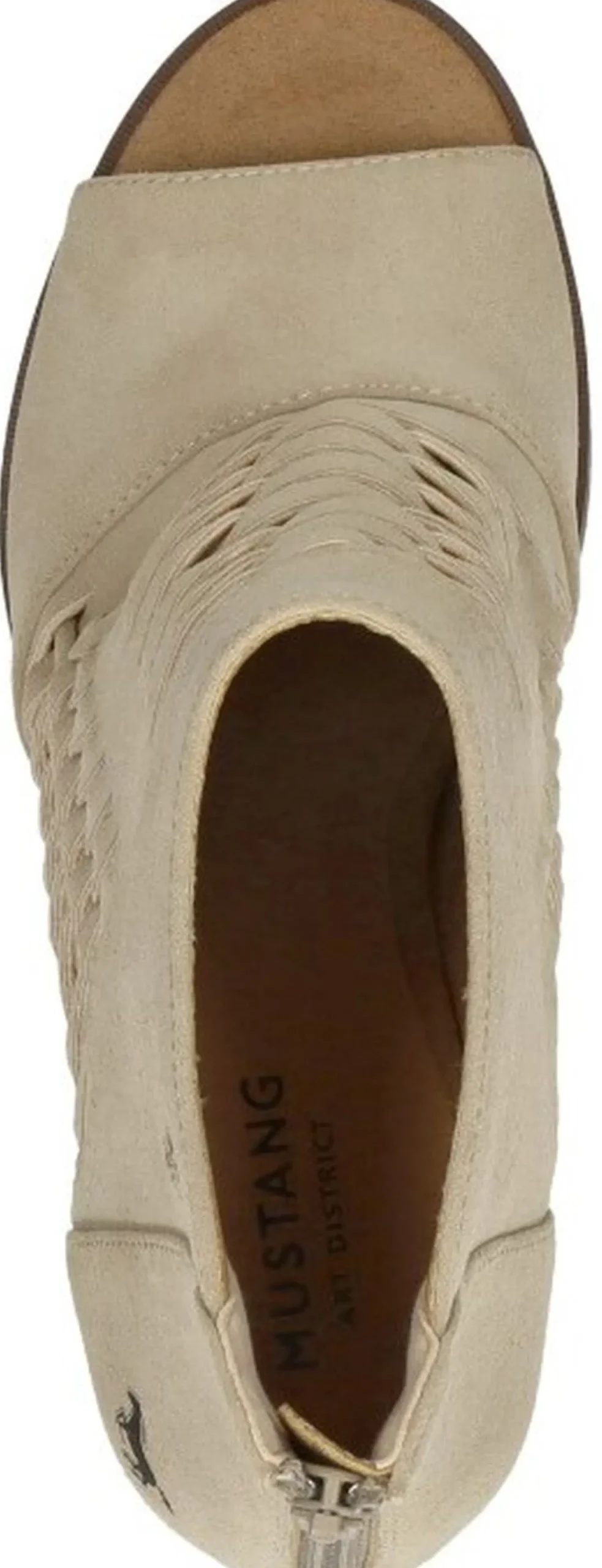 Mustang Sandalen Hak Beige Fashion