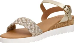 Sub55 Sandalen Hak Goudkleur Best