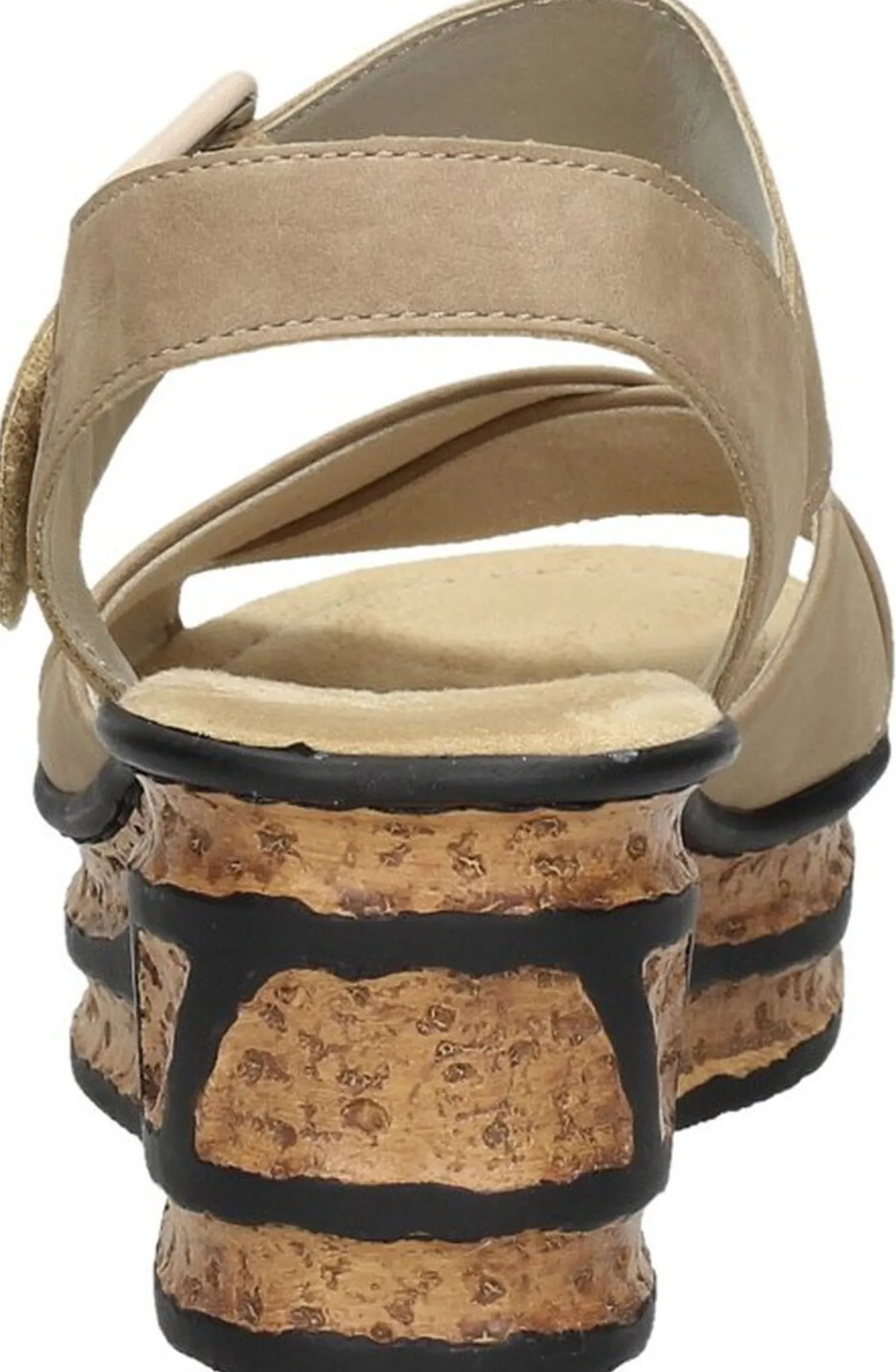 Rieker Sandalen Hak Beige Sale