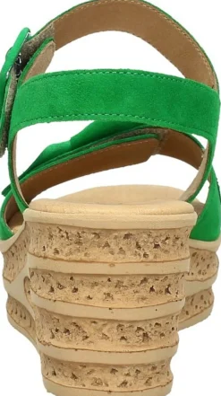 Gabor Sandalen Hak Groen Hot