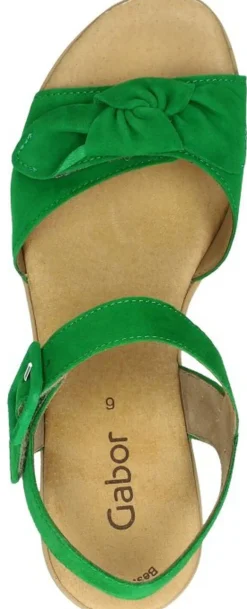 Gabor Sandalen Hak Groen Hot