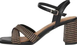 Tamaris Sandalen Hak Zwart Clearance