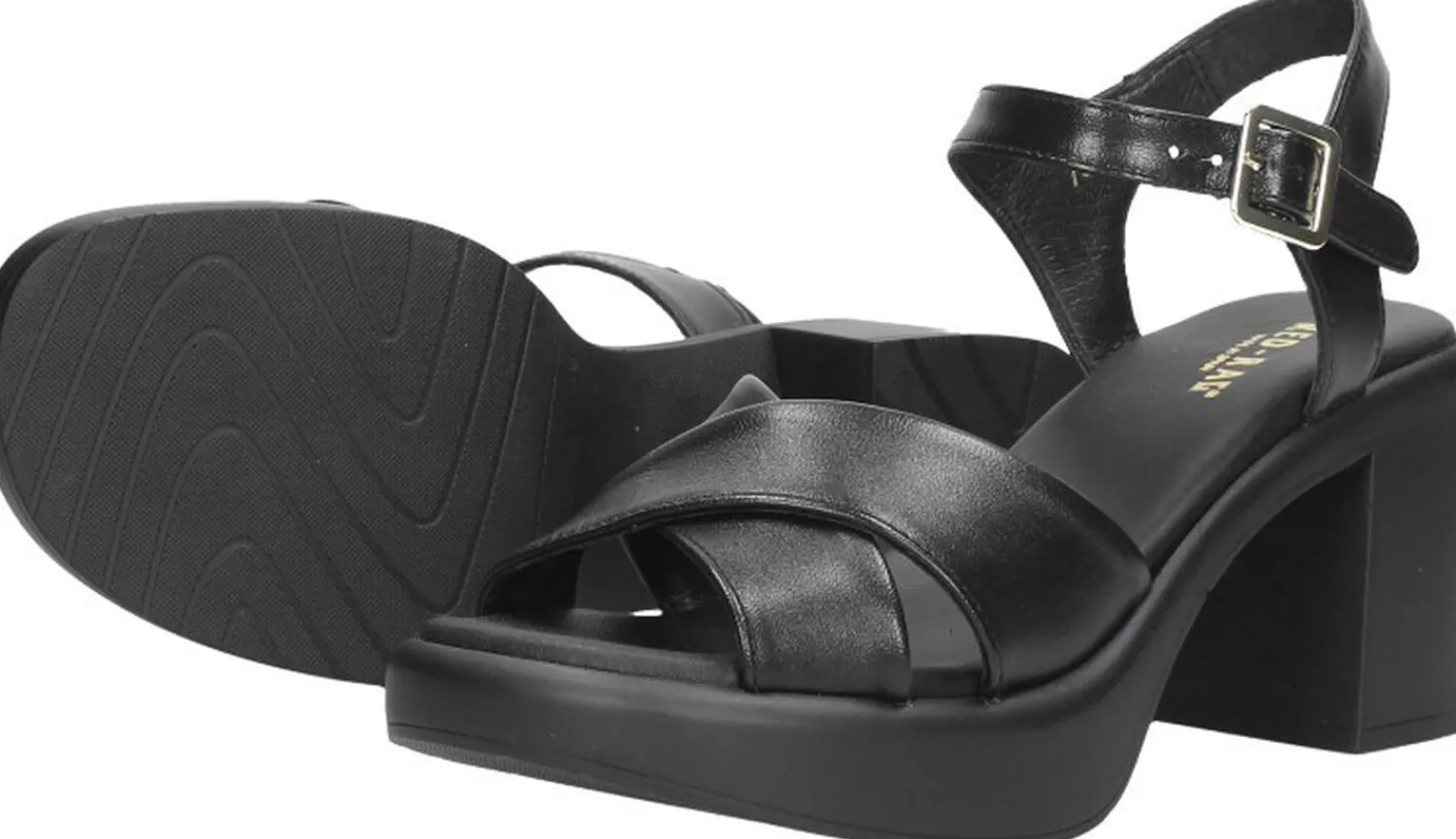 Red Rag Sandalen Hak Zwart Best