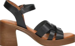 Red Rag Sandalen Hak Zwart Sale