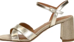Tamaris Sandalen Hak Goudkleur Best