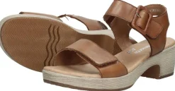 Remonte Sandalen Hak Cognac Clearance