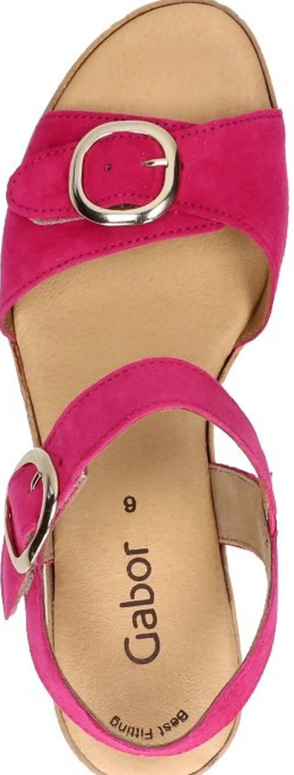 Gabor Sandalen Hak Roze Discount