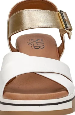 Sub55 Sandalen Hak Goudkleur Best
