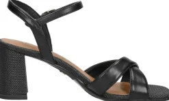 Tamaris Sandalen Hak Zwart Sale