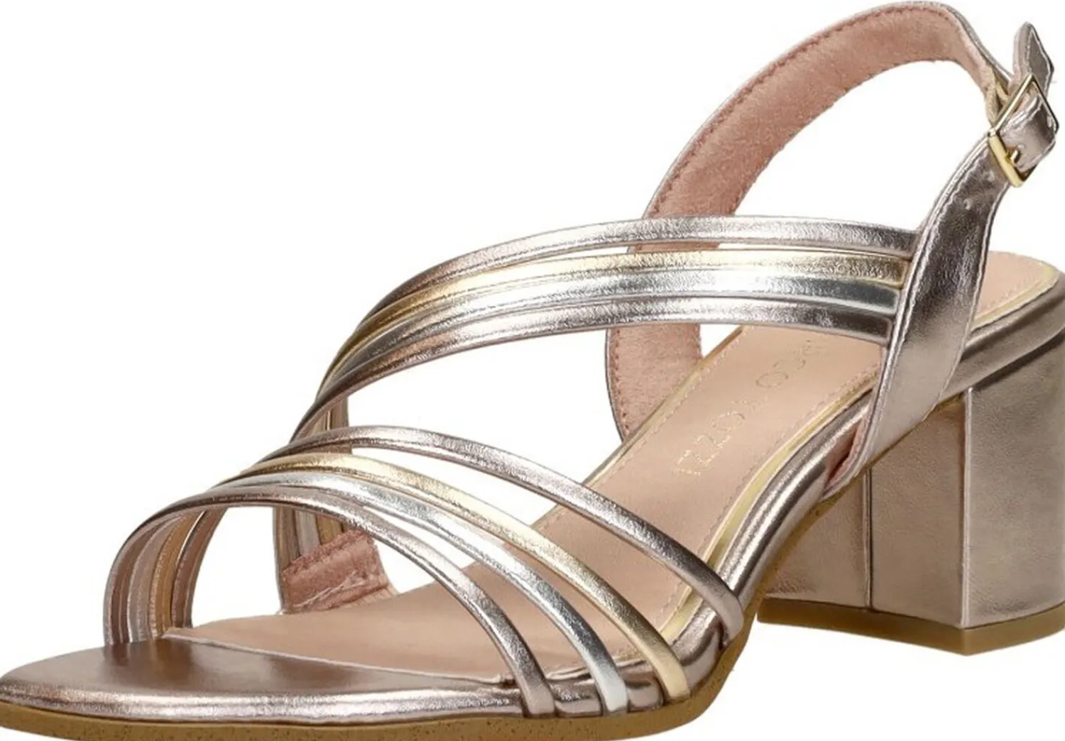Marco Tozzi Sandalen Hak Brons Hot