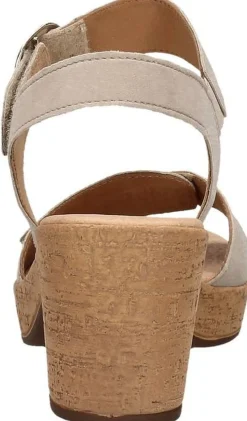 Gabor Sandalen Hak Beige New
