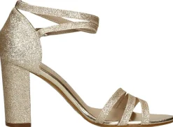 Tamaris Sandalen Hak Goudkleur Best