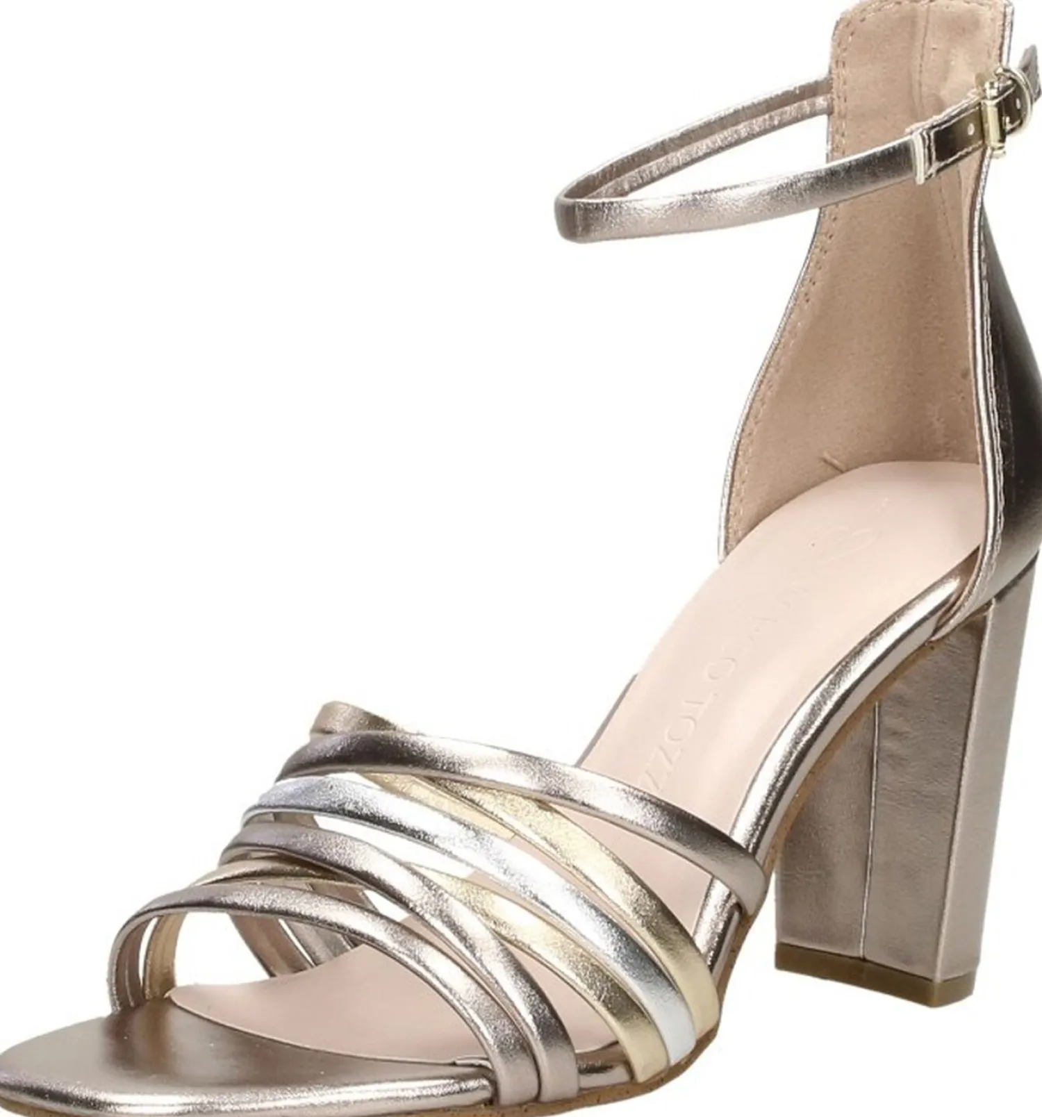 Marco Tozzi Sandalen Hak Brons Sale