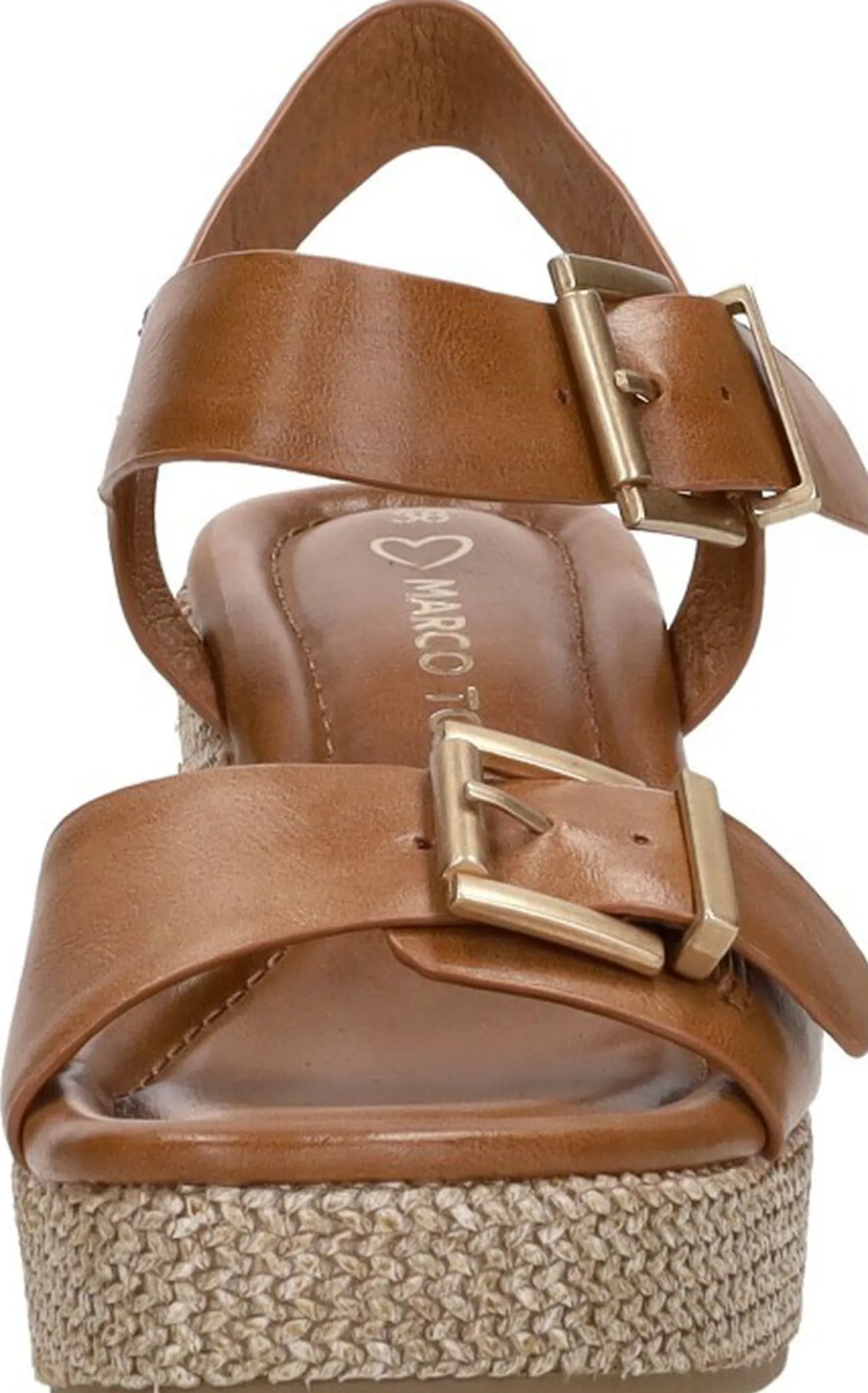 Marco Tozzi Sandalen Hak Cognac Hot