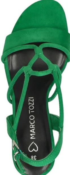 Marco Tozzi Sandalen Hak Groen Outlet