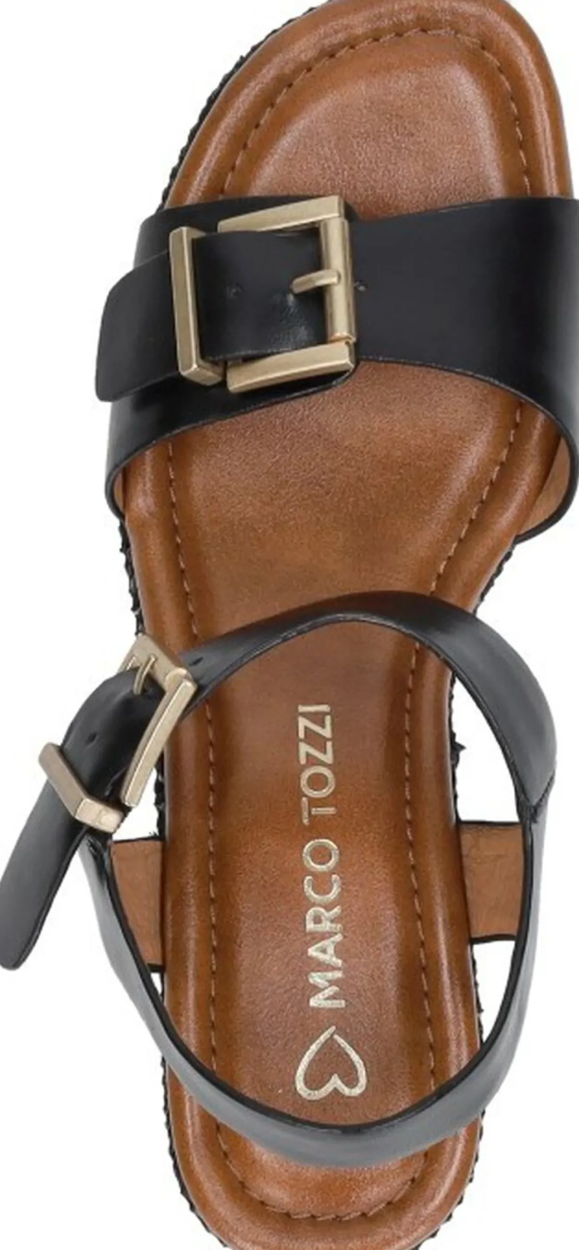 Marco Tozzi Sandalen Hak Zwart Discount