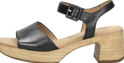 Gabor Sandalen Hak Zwart Fashion