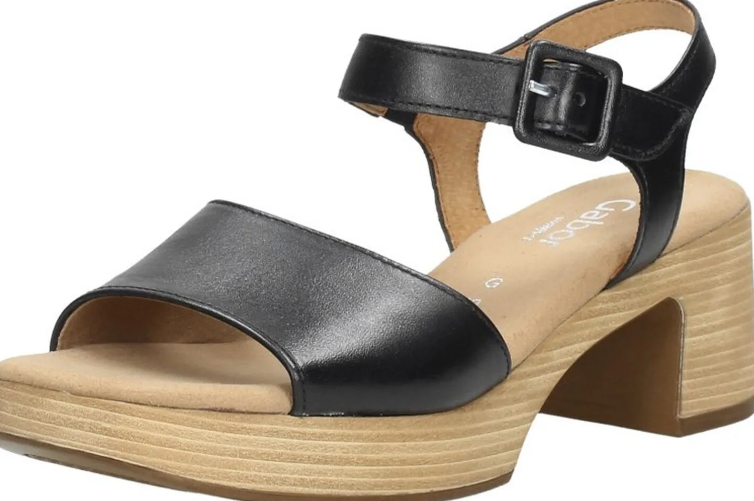 Gabor Sandalen Hak Zwart Fashion