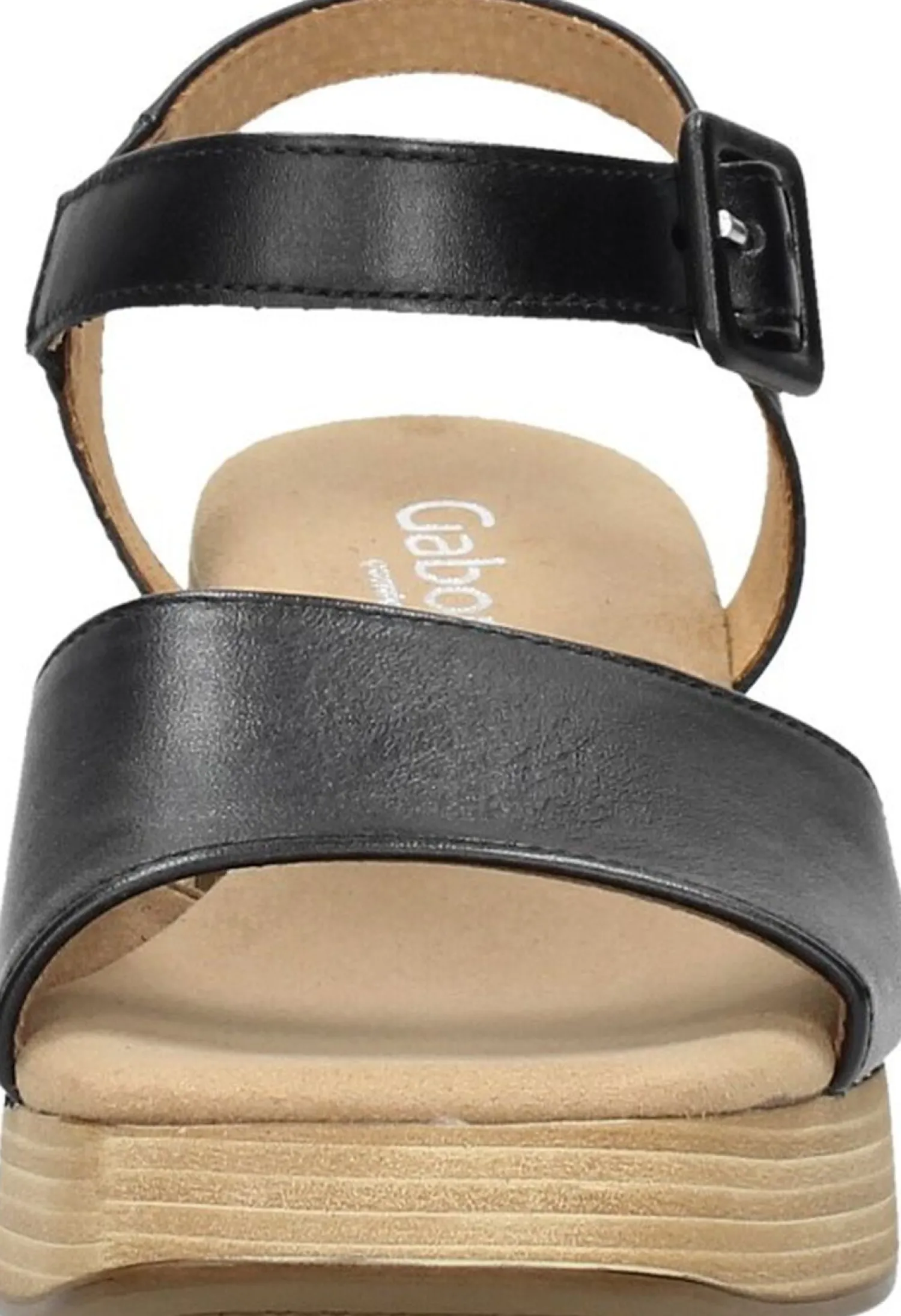 Gabor Sandalen Hak Zwart Fashion
