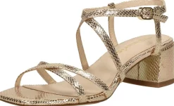 Tamaris Sandalen Hak Goudkleur Fashion