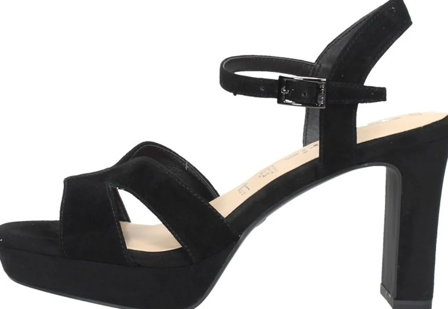 Tamaris Sandalen Hak Zwart Fashion