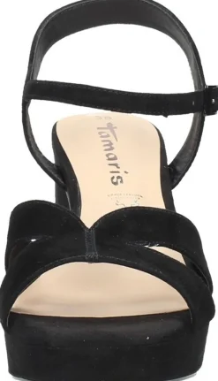 Tamaris Sandalen Hak Zwart Fashion