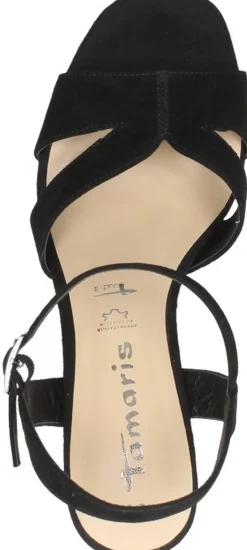 Tamaris Sandalen Hak Zwart Fashion