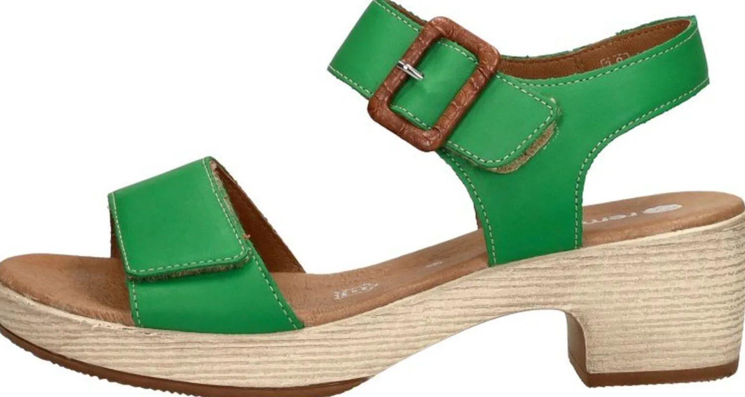 Remonte Sandalen Hak Groen Online