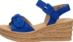 Gabor Sandalen Hak Kobalt blauw Fashion