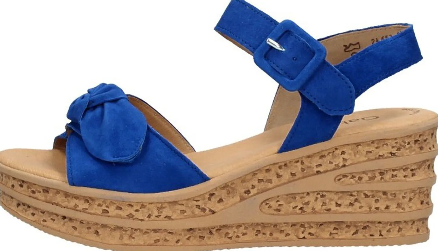 Gabor Sandalen Hak Kobalt blauw Fashion