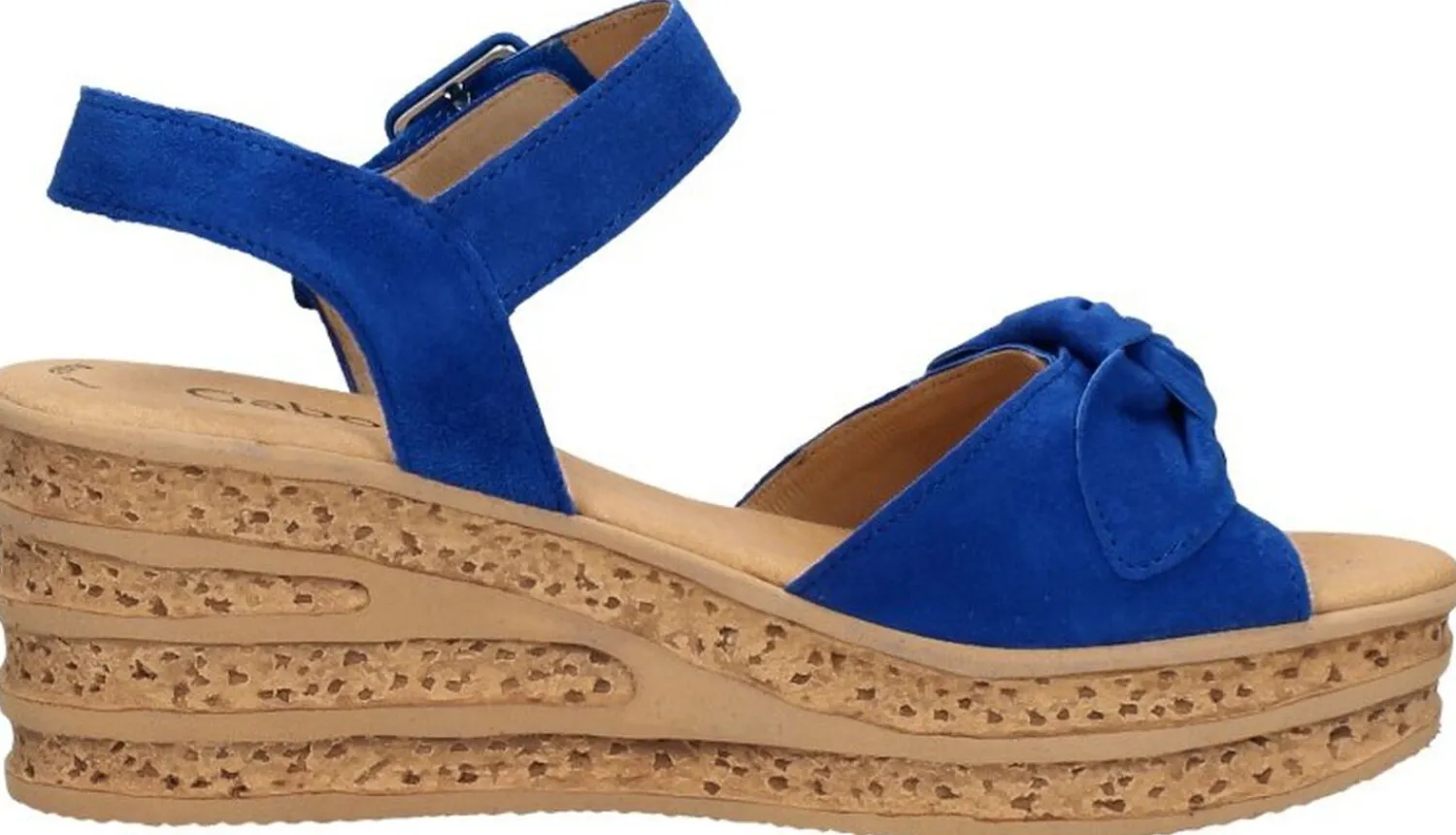 Gabor Sandalen Hak Kobalt blauw Fashion