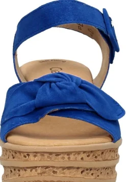 Gabor Sandalen Hak Kobalt blauw Fashion