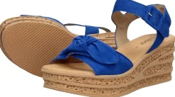 Gabor Sandalen Hak Kobalt blauw Fashion