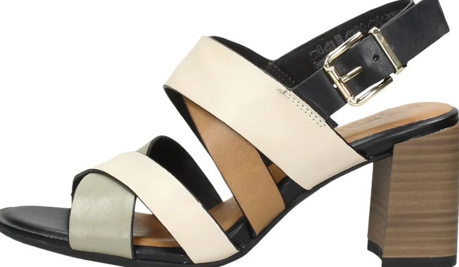 Tamaris Sandalen Hak Gebroken wit Outlet