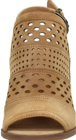 Mustang Sandalen Hak Cognac Discount