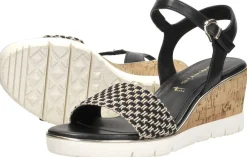 Tamaris Sandalen Hak Zwart Hot