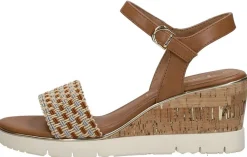 Tamaris Sandalen Hak Cognac Online