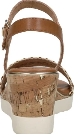 Tamaris Sandalen Hak Cognac Online