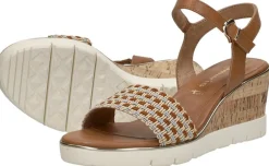 Tamaris Sandalen Hak Cognac Online