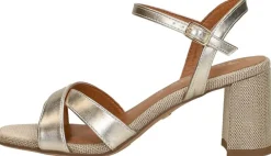 Tamaris Sandalen Hak Goudkleur Sale