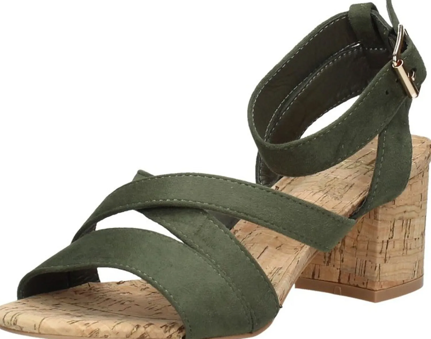 Sub55 Sandalen Hak Khaki Clearance
