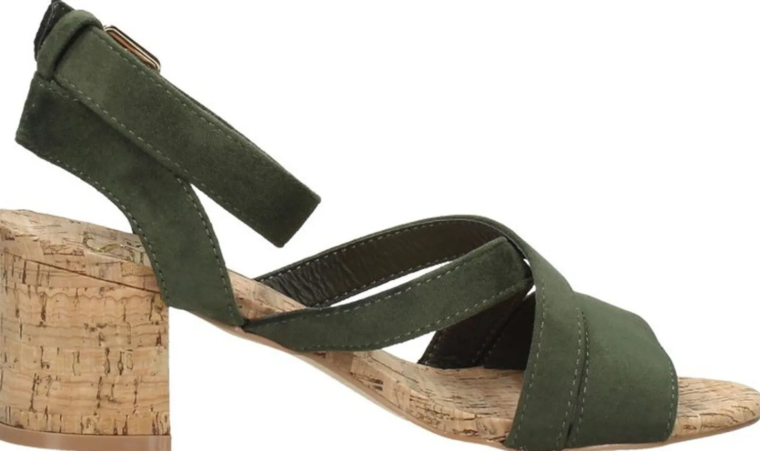 Sub55 Sandalen Hak Khaki Clearance
