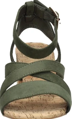 Sub55 Sandalen Hak Khaki Clearance