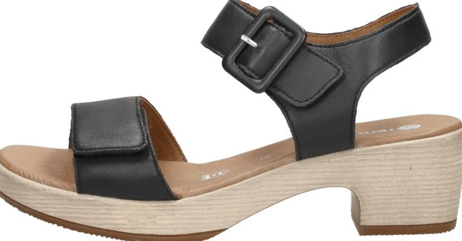 Remonte Sandalen Hak Zwart New