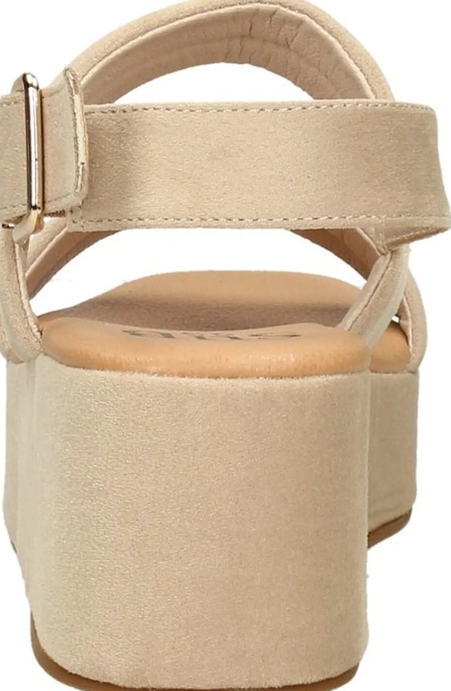 Sub55 Sandalen Hak Beige Clearance
