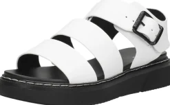 S.Oliver Sandalen Plat Wit Fashion